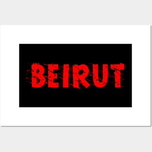 Beirut paint Posters and Art